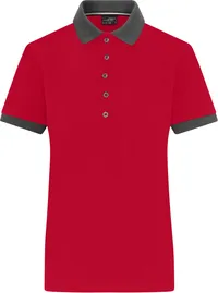Damen Kontrast Piqué Polo