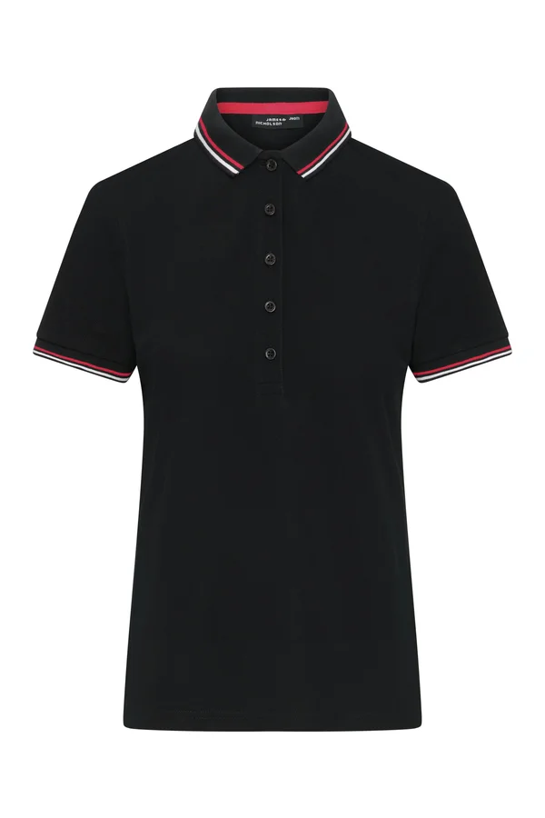 Ladies´ Polo black / white / red