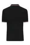 Men´s Polo black / white / red