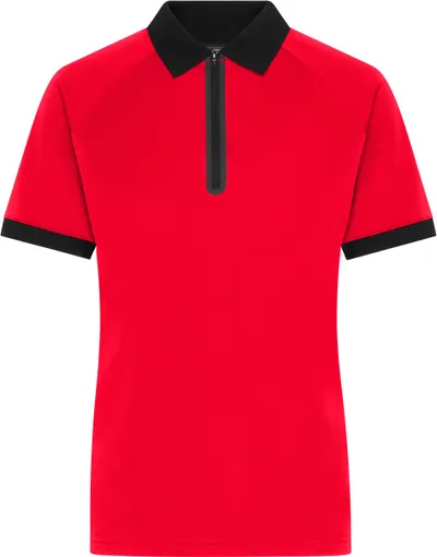 Damen Polo mit Zip