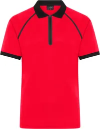 Herren Polo mit Zip