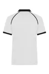 Men´s Zip-Polo White / Black