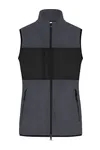 Ladies´ Fleece Vest carbon/black