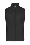 Men´s Fleece Vest Black / Black