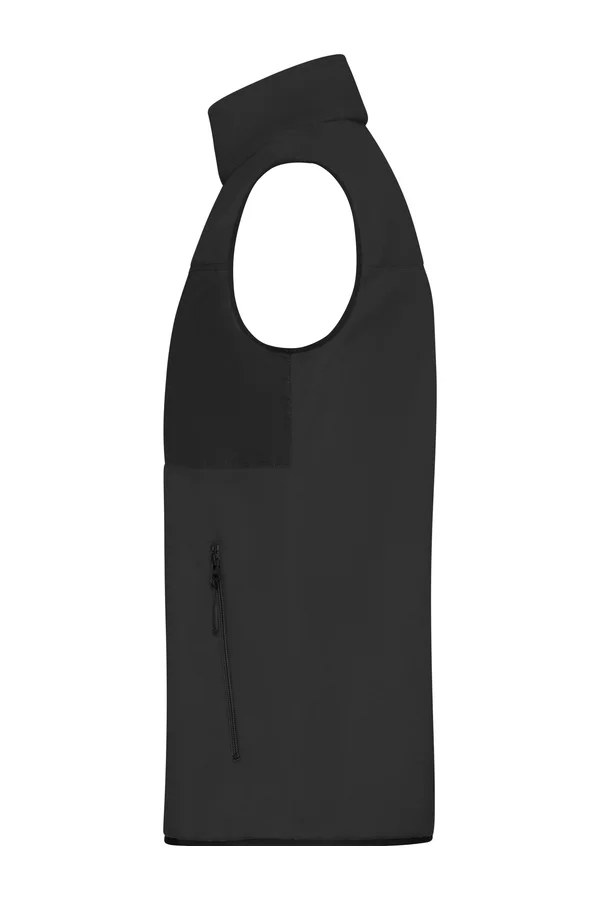 Men´s Fleece Vest Black / Black