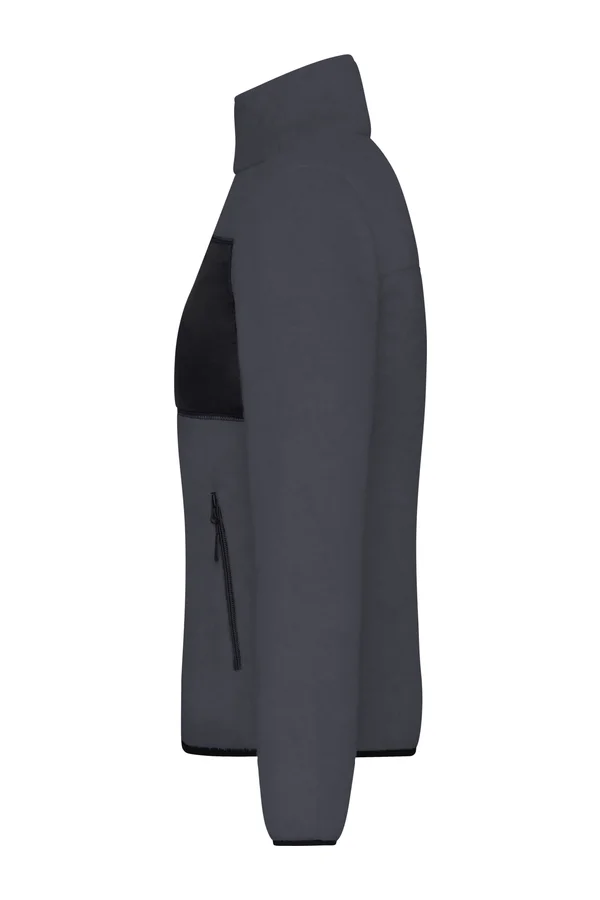 Ladies´ Fleece Jacket carbon/black