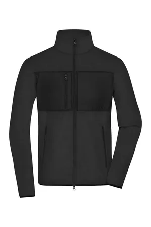 Men´s Fleece Jacket Black / Black