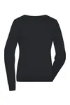 Ladies´ Round-Neck Pullover Black