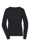 Ladies´ Round-Neck Pullover Black