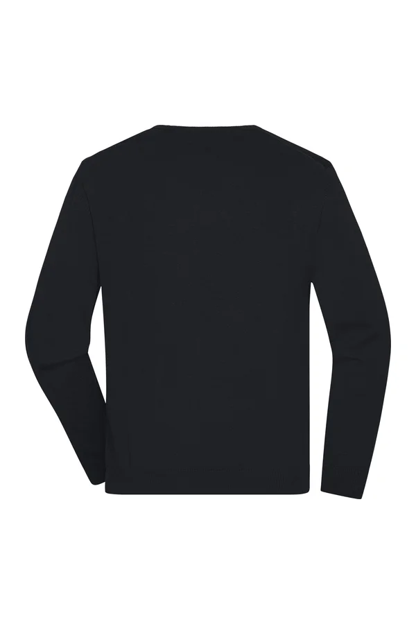 Men´s Round-Neck Pullover Black