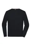 Men´s Round-Neck Pullover Black