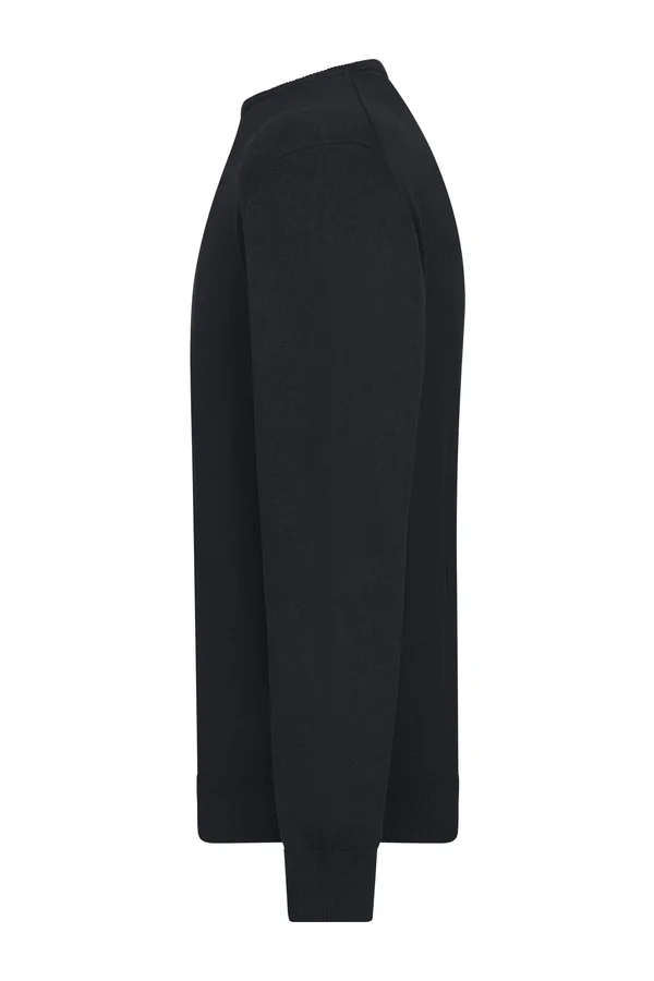 Men´s Round-Neck Pullover Black