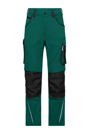Workwear Pants Slim Line - STRONG - dark green/black
