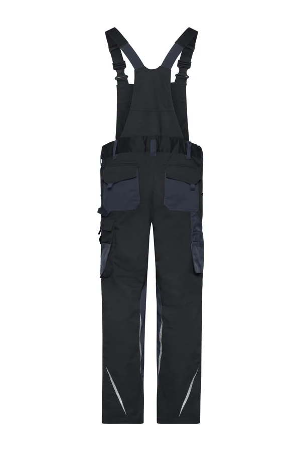 Workwear Latzhose - Strong black/carbon