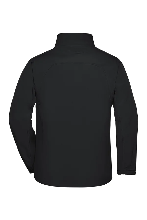 Kinder 3-Lagen Softshell Jacke Black