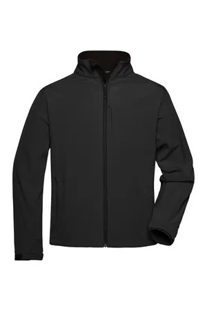 Kinder 3-Lagen Softshell Jacke Black