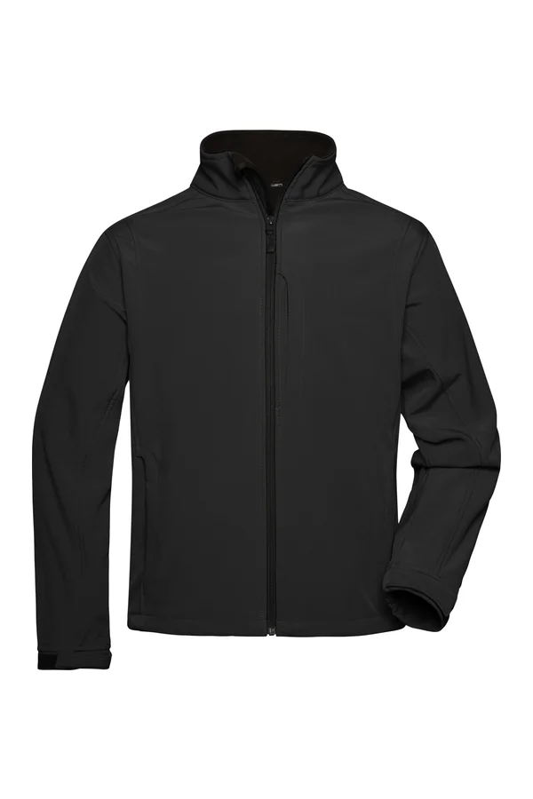 Kinder 3-Lagen Softshell Jacke Black