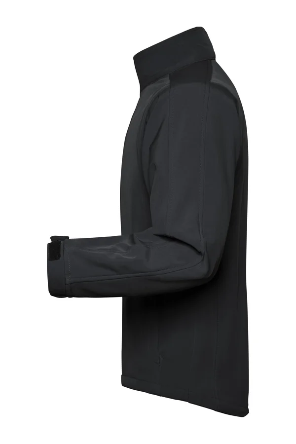 Kinder 3-Lagen Softshell Jacke Black