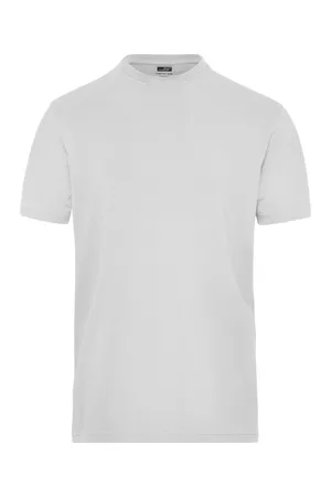 Men´s BIO Stretch-T Work - SOLID - White