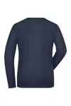 Ladies´ BIO Stretch-Longsleeve Work - SOLID - Navy