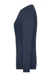 Ladies´ BIO Stretch-Longsleeve Work - SOLID - Navy