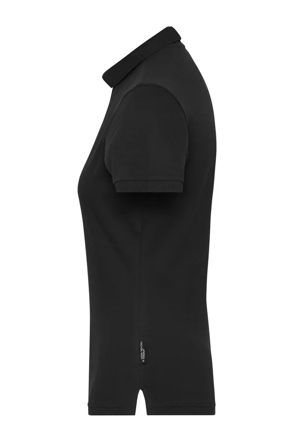 Ladies´ BIO Stretch-Polo Work - SOLID - Black