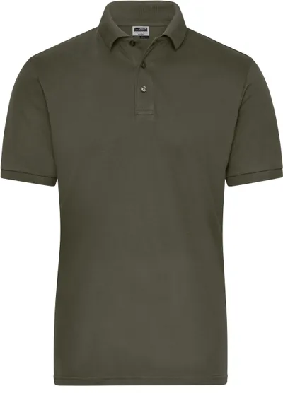 Herren Bio Stretch Polo Work - Solid