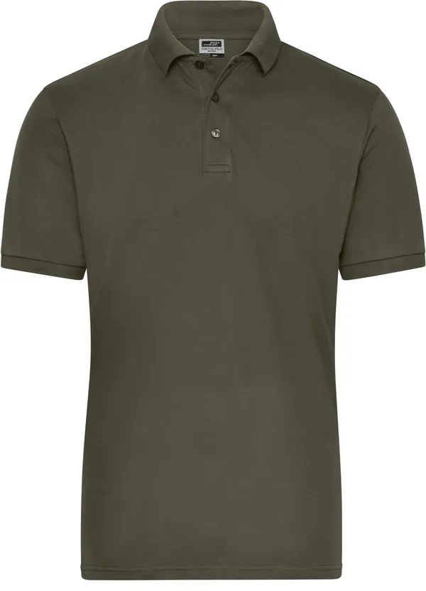 Herren Bio Stretch Polo Work - Solid