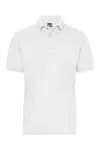 Men´s BIO Stretch-Polo Work - SOLID - White