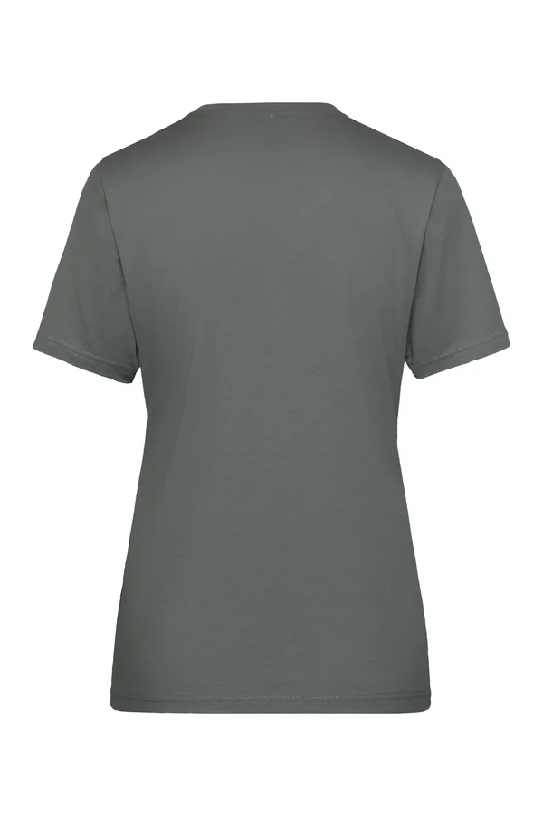 Ladies´ Bio Workwear T-Shirt Dark Grey