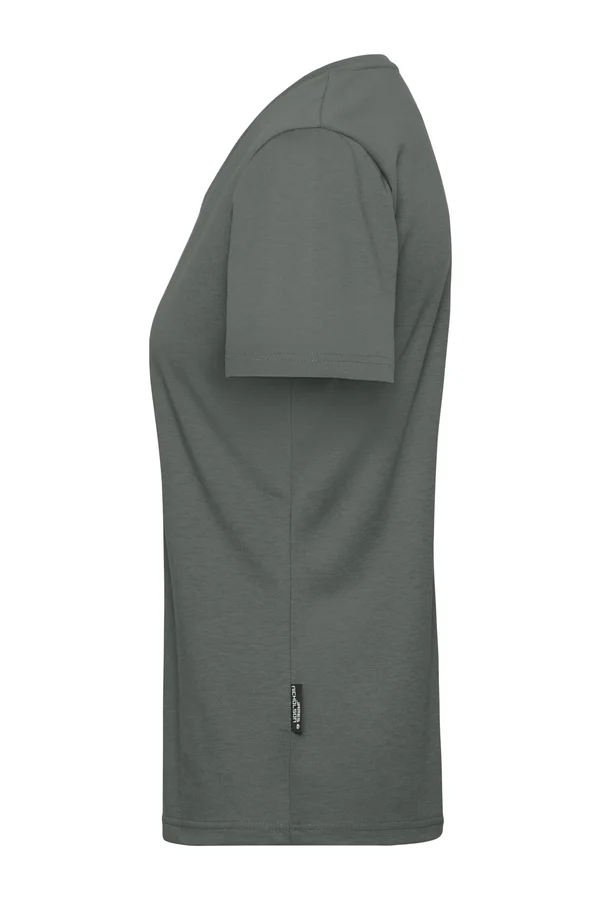 Ladies´ Bio Workwear T-Shirt Dark Grey