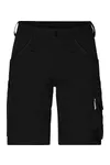 Workwear Stretch-Bermuda Slim Line Black / Black