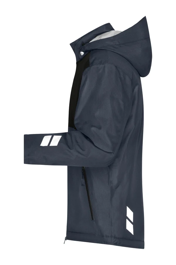 Padded Hardshell Workwear Jacket carbon/black