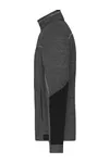 Men´s Structure Fleece Jacket black melange/black/silver