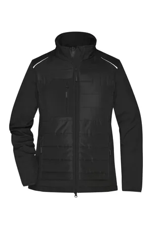 Ladies´ Hybrid Jacket Black / Black