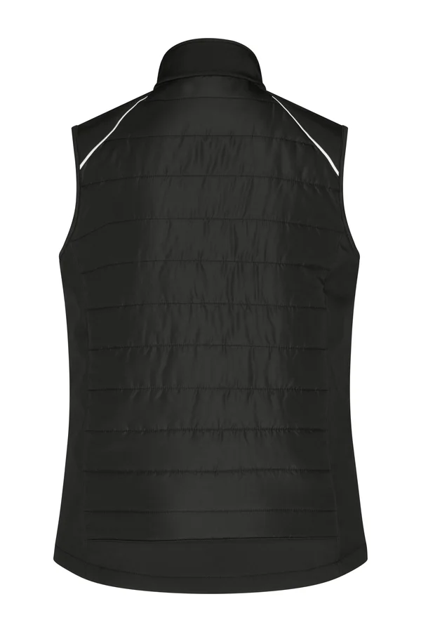 Ladies´ Hybrid Vest Black / Black