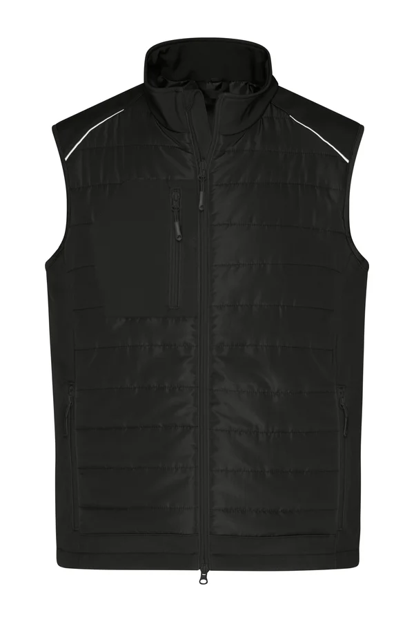 Men´s Hybrid Vest Black / Black