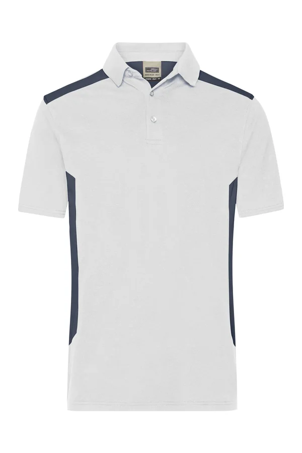 Men´s Workwear Polo -STRONG- white/carbon