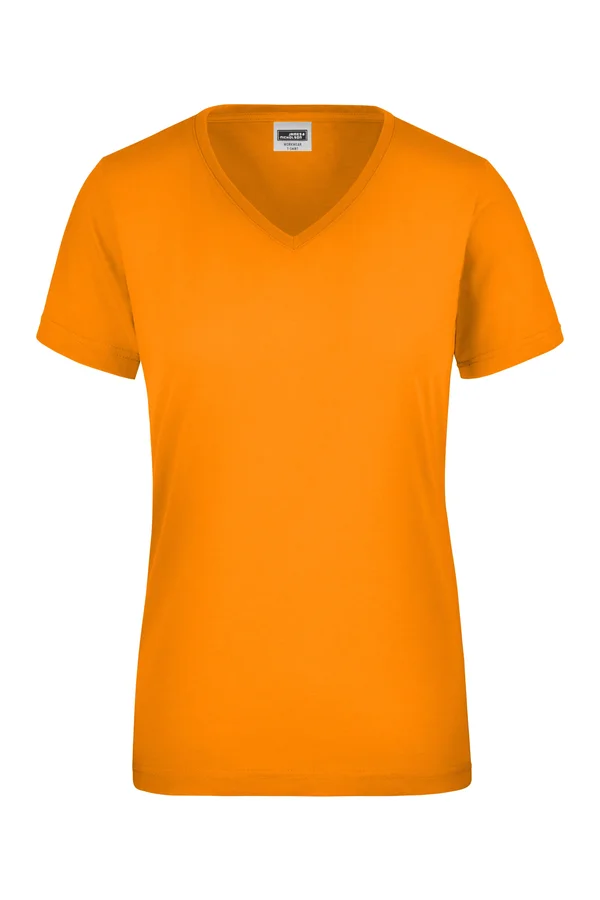 Damen Signal Workwear T-Shirt neon orange
