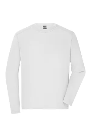 Herren Workwear T-Shirt langarm White