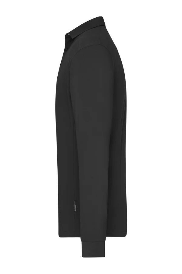 Men´s Workwear-Longsleeve Polo Black
