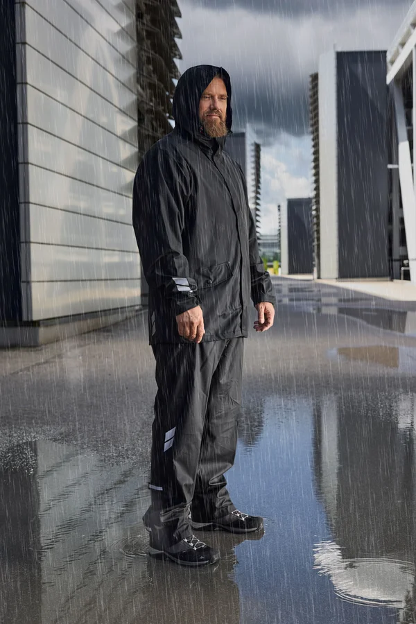 Worker Rain-Jacket Black