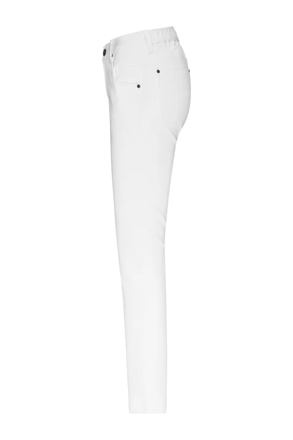 Ladies´ 5-Pocket-Stretch-Pants White