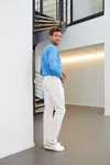 Men´s 5-Pocket-Stretch-Pants White