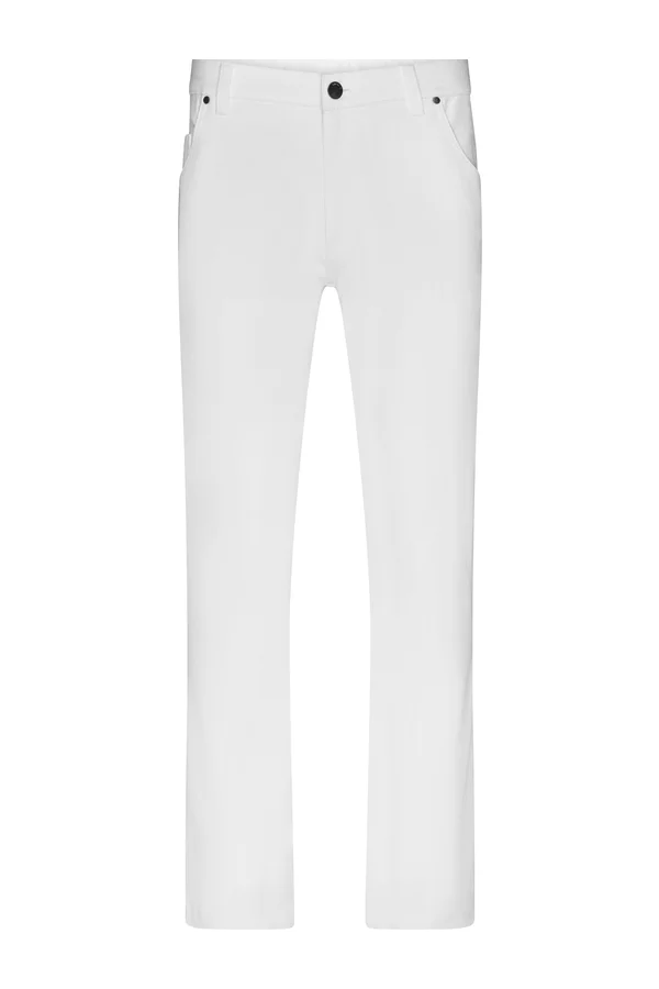 Men´s 5-Pocket-Stretch-Pants White