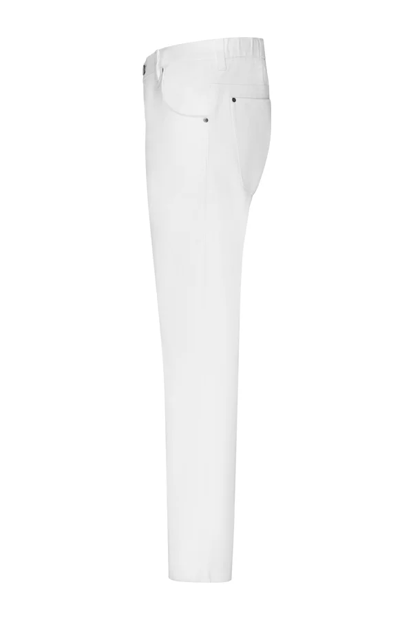 Men´s 5-Pocket-Stretch-Pants White