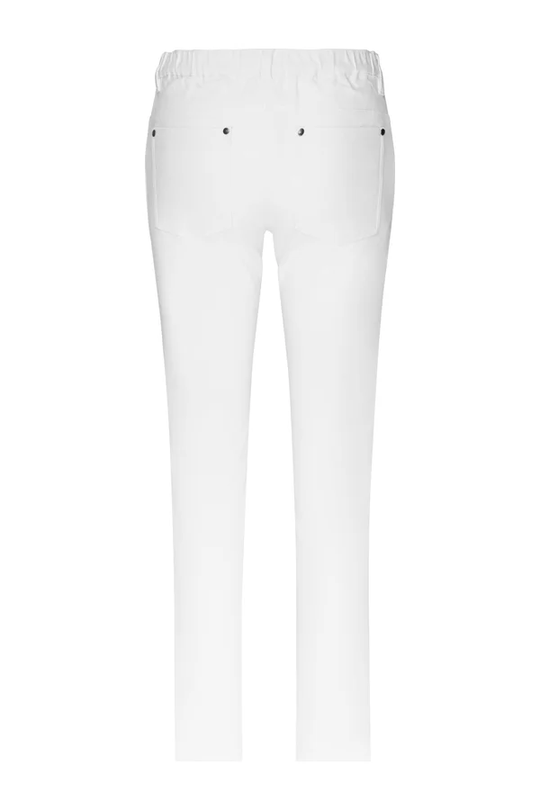 Damen Stretch Hose White