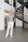 Damen Hose White