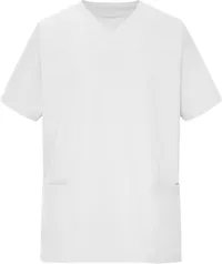 Herren V-Ausschnitt Stretch Kasack