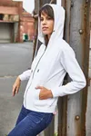 Ladies´ Zip-Hoody Ash